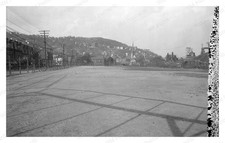 1920 Wabash Playground Open Playfield Houses Church Steeple Standard Postcard picture