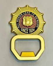 Newark NJ Police Detective Challenge Coin and Bottle Opener picture