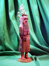 Hopi Kachina Doll - Masau'u, the Death  Kachina by Martin Dallas - Superb picture