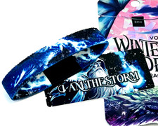 ZOX *I AM THE STORM* Silver Single Medium Goldie Band w/Card WINTER WONDERLAND picture
