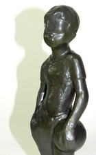 Vintage Boy Figurine Norway picture