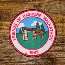 Camp Bashore Lebanon County Council Friends of Bashore 1982 Boy Scout BSA Patch picture