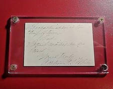 Adeline Dutton Train Whitney, 1824-1906 American Poet Writer Signed, Signature picture