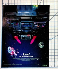 Vintage KMD The Next Generation Sound Equipment Kaman Music Ad Astronaut Guitar picture