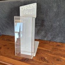 Vtg 1985 OAKLEY BLADES Sunglasses Store Countertop Display Case OG 1st Gen RARE picture