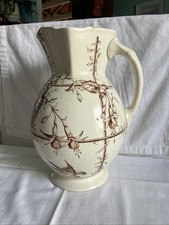 Antique Brown Transferware Aesthetic Era 12