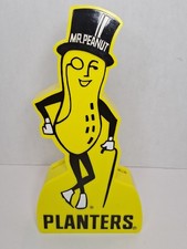 Vintage 1970's Planters Mr. Peanut Transistor Radio Works picture
