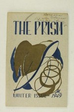 Vintage Paper Booklet PRISM Newsletter Winter Issue 1949 Lynchburg College VA picture