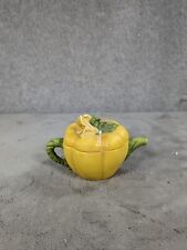 Avon Seasons Harvest Vegetable Mini Teapot Trinket Dish - Pumpkin Squash- 1996 picture