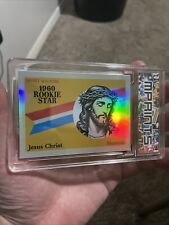 SLABBED Limited Jesus Christ Custom Refractor Trading Card By MPRINTS picture