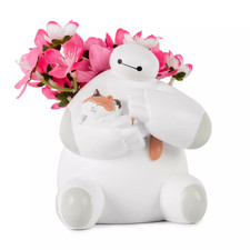 Disney Parks Big Hero Six Baymax Artificial Faux Potted Plant Planter 2024 - NEW picture