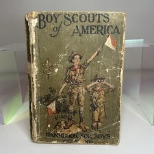 BOY SCOUT - JUNE 1921 HANDBOOK FOR BOYS - 24th EDITION picture