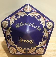 Harry Potter Chocolate Frog Tin Only, Official Universal Studios Wizarding World picture