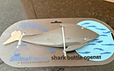 Boston Warehouse Animal House Shark Bottle Opener DeCAPitator NIP Novelty Barwar picture