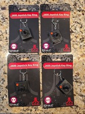 4x Atari 2600 Joystick Keyring Key Chain Numskull Brand, Officially Licensed  picture