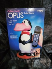 Vintage Opus Telephone (Bloom County) Moving Head Penguin Tyco 1987 BRAND NEW picture