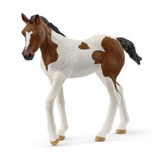 Schleich Brown And White Paint Horse Figure Imagination Play Toy For Kids picture