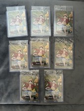 x8 One Piece Card Game Monkey D. Luffy OP13-001 PROMO Grévin Museum Perfect Mint picture