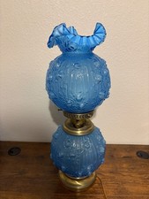 VTG Fenton Blue Opalescent 22