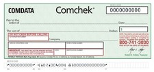 BLANK Green COMDATA Comchek - 40 Pack *FREE SHIPPING* Comcheck picture