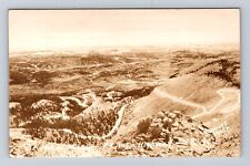 Pikes Peak Highway CO-Colorado RPPC, Scenic View, Antique Vintage Postcard picture