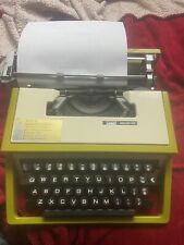 Montgomery Ward Typewriter escort 33 VINTAGE With Case picture
