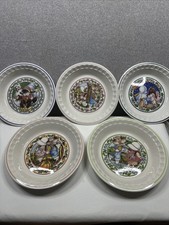 Watkins Country Kids Collector's Recipe Plates 1989, Complete Set of 5 **Read picture