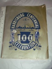 Nice 1860 - 1960 Harrisburg, pa. 100 years Centennial Celebration program  picture