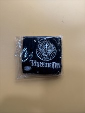 Jagermeister Black Wrist Band Sweat Band Stag Logo Jager Black & White Athletic, picture