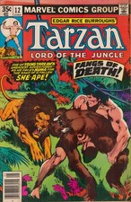 55016: MARVEL TARZAN LORD OF THE JUNGLE #12 Fine Plus Grade picture
