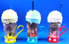 VINTAGE Like New - Tico Toys Little People Ice-cream Soda Dolls Original Seals picture