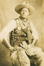 African American Cowboy Portrait - 1900s - 5 x 7 inch Photo Print picture