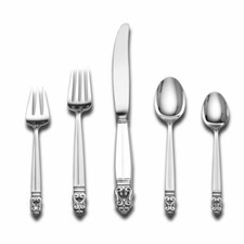 Royal Danish 5 Piece Sterling Silver Flatware Set T1222 picture