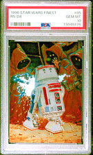 1996 Topps Star Wars Finest R5-D4 #85 PSA 10 GEM MINT (RARE: Population 9) picture