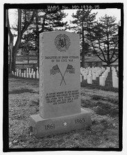 Jefferson Barracks National Cemetery Green Park MO 1930s Civil War Monument picture