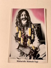 Maharishi Mahesh Yogi 1968 Color LARGE  4x6 Photo Postcard / Libra Artworks picture