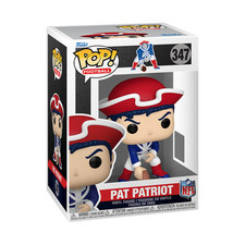 Funko POP Pat Patriot New England Patriots Retro Mascot Figure with Protector picture