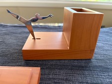 Vintage Alessi TWERGI  Toothpick  Dispenser by Andrea Branzi 1989 from mid-90s picture
