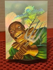 Ghost Rider vs. Scarecrow 1995 Flair Marvel Annual 10 HoloBlast picture