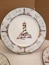 Totally Today Lighthouse Themed Dinner Plates (4) picture