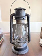 Vintage C.T. Ham No 2 Cold Blast Kerosene Lantern Black 15 Inch picture