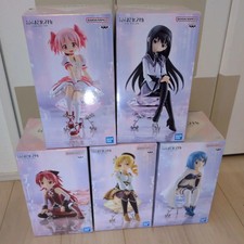 Bandai Spirits Banpresto Madoka Magica Sayaka Madoka Homura Mami Figure Set 5 picture
