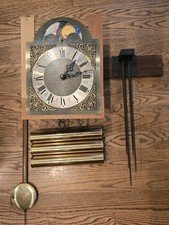 Emperor 100 Grandfather Clock Kit Dial Weights Pendulum  Movement Chimes Chains picture