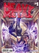 Heavy Metal Magazine Special Extreme Futurism 1A 2026 Stock Image picture