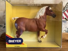 1999-2002  Breyer #777 - Red Sorrel BELGIAN DRAFT Horse - NIB - Beautiful picture