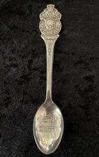 Vintage ROLEX Bucherer Watches ZURICH Souvenir Spoon 4 1/2 Inch 'B10012' Marked picture
