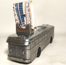 AC Williams Twin Coach Smoker Bus Ashtray Figural 8.5