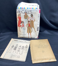 Vtg Sewing Pattern, McCall's 7918 Shirt Top Pants, 10 Uncut - ships free picture