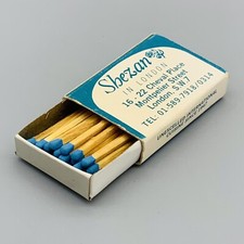 VTG Shezan On The Plaza New York London Cheval Place Montpelier Pocket Matchbox picture