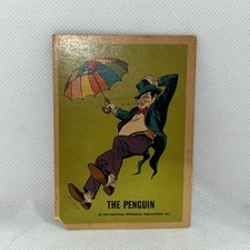 1974 National Periodical Wonder Bread DC Comics The Penguin TRADING CARD Damaged picture